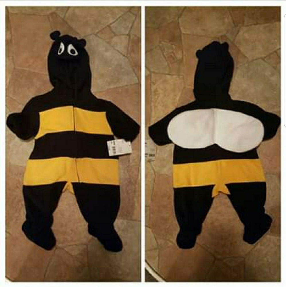 Baby bumble bee onsie 0-3 months